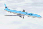 FS2002 Korean Air Boeing 777-300 ProMaxL2 image 1