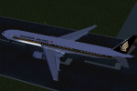 FS2002 Singapore Airlines Boeing 777-300 image 1