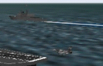 FS2002 Scenery - Aircraft Carrier and Escorts image 1