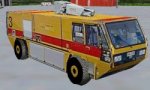 FS2002 Scenery - 3D Airport Fire Truck with image 1